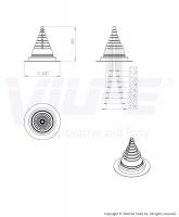 Уплотнитель ROOFSEAL №1 12-19 мм Vilpe